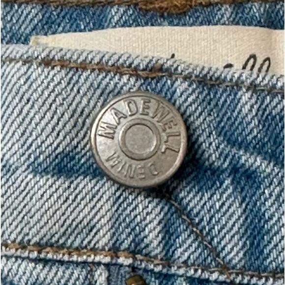 EUC | Madewell | Distressed Denim Skirt | Blue | Size 30 - Picture 4 of 12